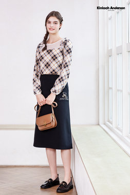 前領拼接兩層網布上衣-